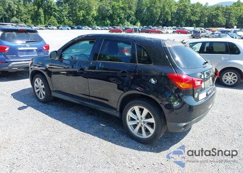 2015 Mitsubishi Outlander Sport Es from USA, damaged, VIN 4A4AP3AU0FE056933